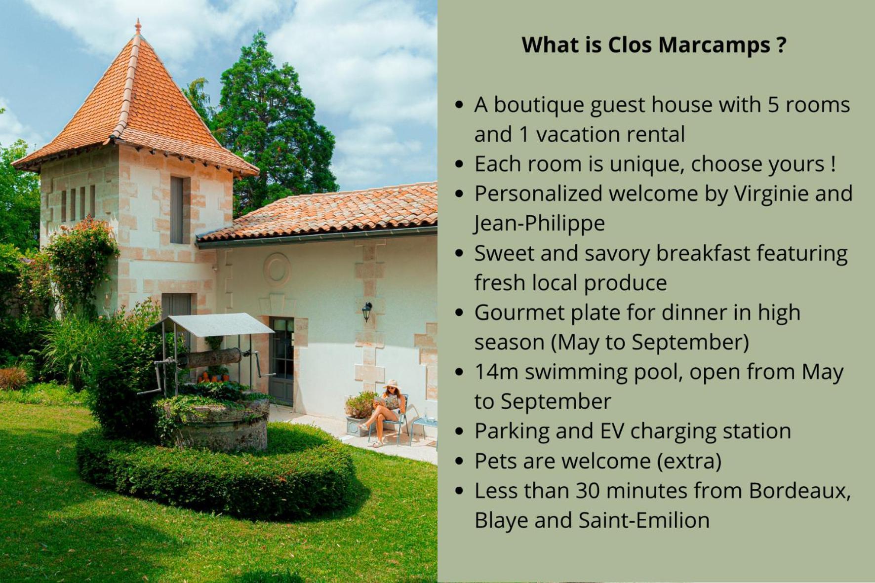 Clos Marcamps - Teritoria Prignac-et-Marcamps Buitenkant foto